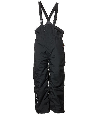 Isbjorn of Sweden Ski Pants w. Suspenders Powder Black KW CA