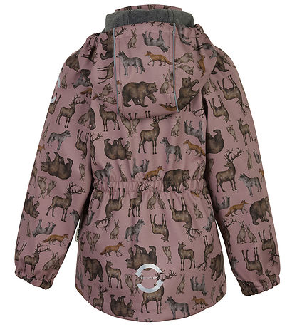Mikk-Line Softshelljacke m. Fleece - Recycelt - Zoo - Twilight M