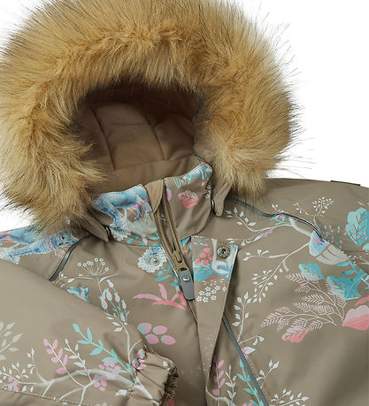 Reima Snowsuit - Lappi - Light Oak w. Print
