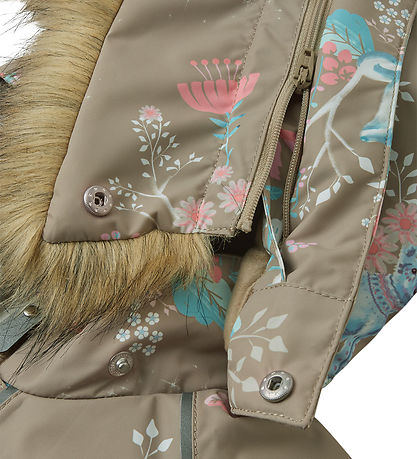 Reima Snowsuit - Lappi - Light Oak w. Print