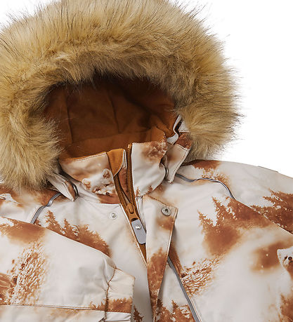 Reima Snowsuit - Lappi - Ciannamon Brown w. Print