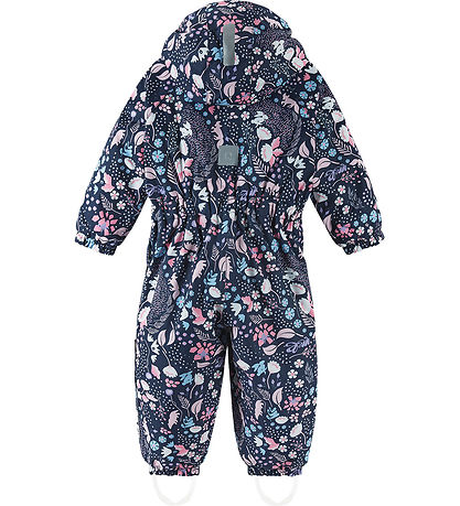 Reima Snowsuit - Puhuri - Navy w. Print