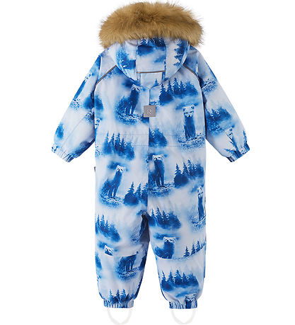 Reima Snowsuit - Lappi - Soft Navy w. Print