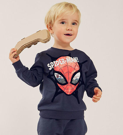 Name It Sweatshirt - NmmSvende Spider-Man - India Ink