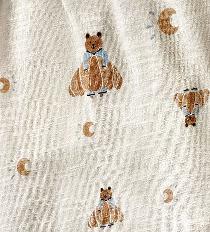 Monsieur Mini Blouse - Croissant Blankie Aop