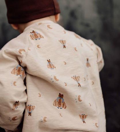 Monsieur Mini Blouse - Croissant Blankie Aop