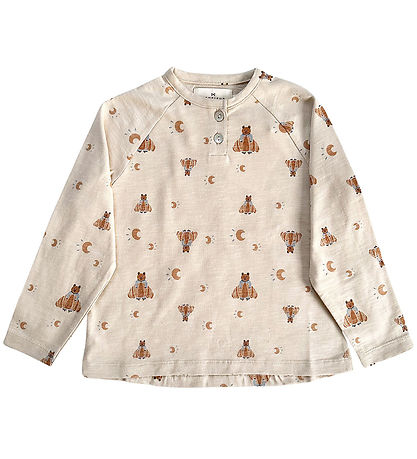 Monsieur Mini Blouse - Croissant Blankie Aop