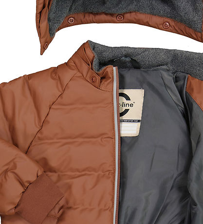 Mikk-Line Paddet Jacket - PU - Recycled - Mink