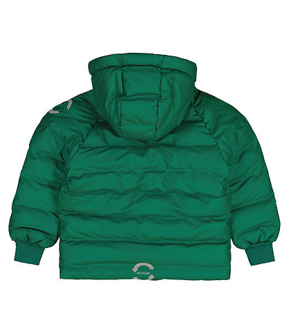 Mikk-Line Padded Jacket - PU - Recycled - Evergreen