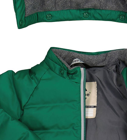 Mikk-Line Padded Jacket - PU - Recycled - Evergreen