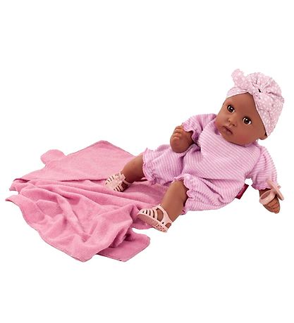 Götz Dúkka M. Handklæði m. hettu - Cozy Aquini - 33 cm - Soft St