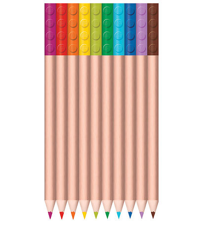 LEGO® Paperitarvikkeet Värikynät - 12 kpl - Monivärinen