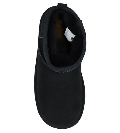 UGG Teddy Boots - Classic Ultra Mini - Black