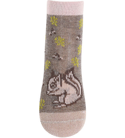 Melton Socks - Squirrel - Denver Melange