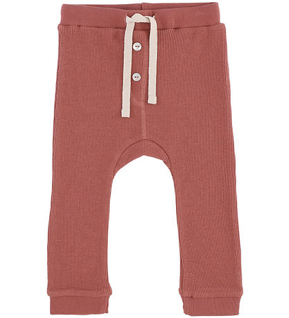Monsieur Mini Trousers - Baggy Waffle - Sunburn