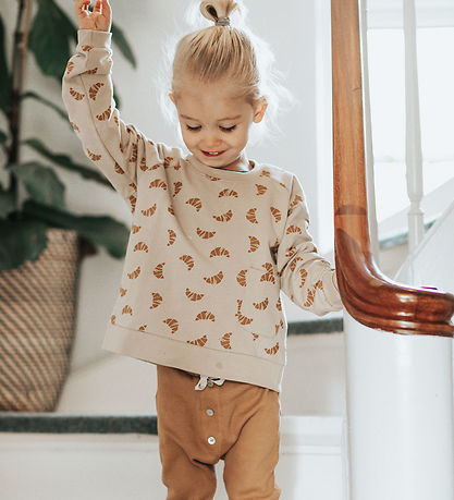 Monsieur Mini Trousers - Baggy Waffle - Brown Sucker