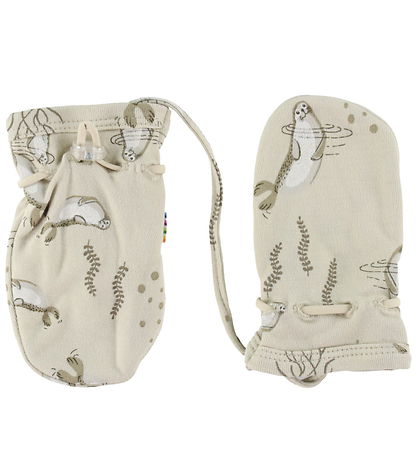 Joha Mittens - Bamboo - 2-layer - Beige Op