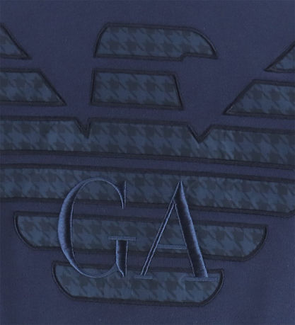 Emporio Armani Peysa - Insegna Blue M. Lógó
