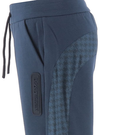Emporio Armani Joggingbuxur - Insegna Blue