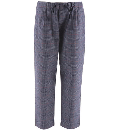 Emporio Armani Trousers - Navy/Red Check