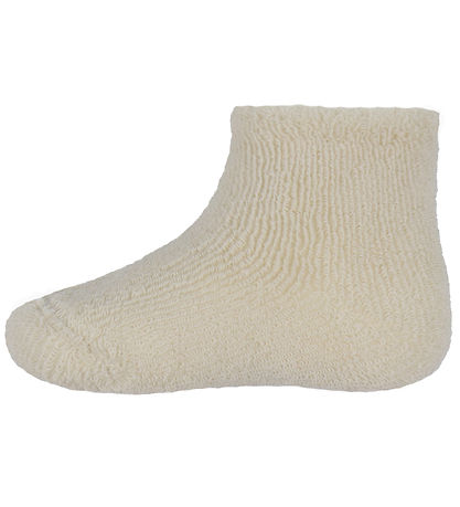 Condor Socken - 3er-Pack - Frottee - Beige/Weiß