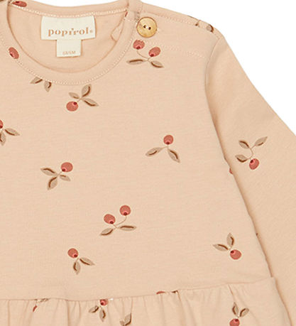 Popirol Kleid - Pojill - Print Cranberry