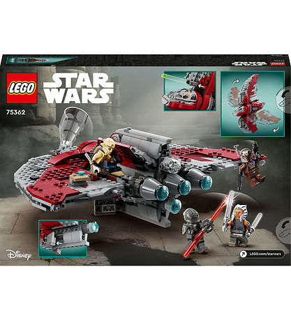 LEGO® Star Wars - Ahsoka Tano's T-6 Jedi Shuttle 75362 - 601 Par