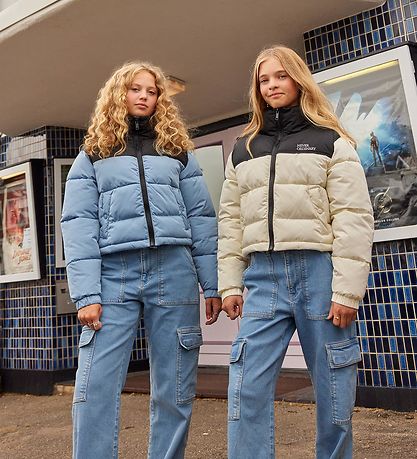 Hound Puffer Jacket - Off White