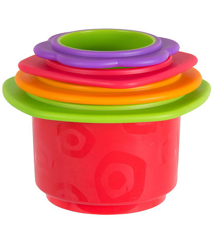 Playgro Stacking cups w. Biting edge - 4 pcs