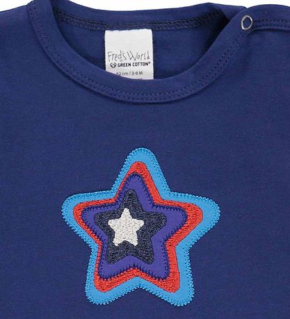 Freds World Bluse - Stern - Deep Blue