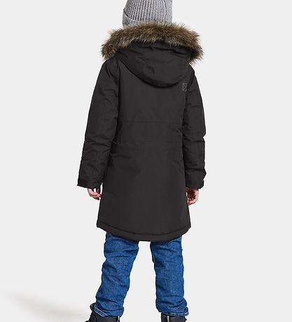 Didriksons Winter Coat - Pyrite - Black