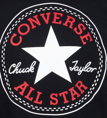 Converse Blouse - Black w. Logo