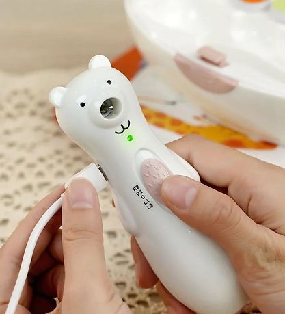 Haakaa Elektrische Nagelfeile-Set - Happil Bear - Wiederaufladba