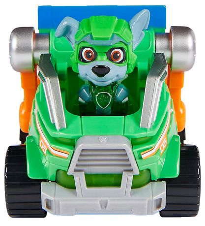 Paw Patrol Spielzeugauto m. Ton/Licht - 17 cm - Film 2 - Rocky M