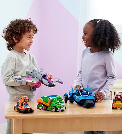 Paw Patrol Spielzeugauto m. Ton/Licht - 40 cm - Film 2 - Chase M