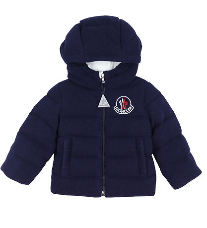Moncler Dúnúlpa M. Ull - Ígor - Dökkblátt