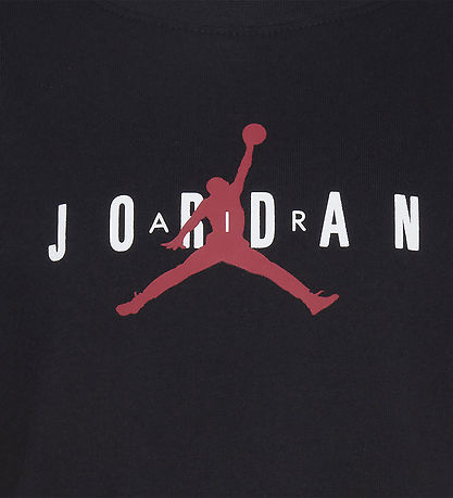 Jordan Stuttermabolur - Svart M. Lógó
