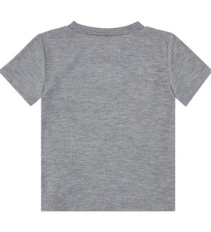 Jordan T-Shirt - Grau Meliert m. Logo