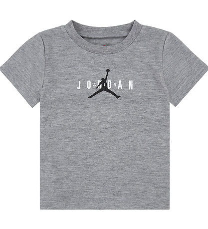 Jordan T-shirt - Grey Melange w. Logo