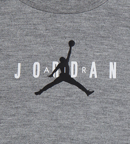 Jordan T-Shirt - Carbone Heather av. Logo