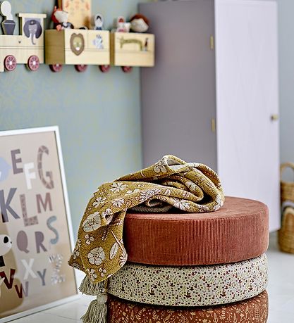 Bloomingville Mini Blanket - 100x80 cm - Camille - Yellow