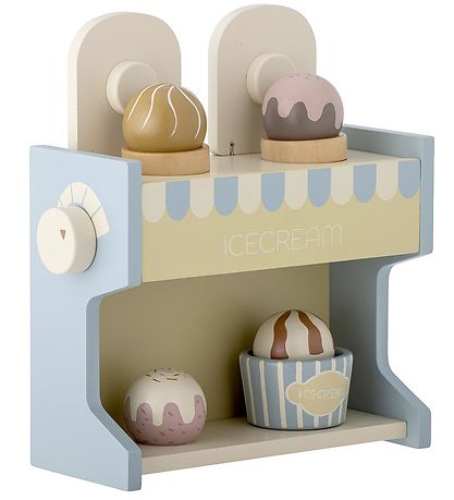 Bloomingville Mini Ice Cream Shop - Wood - Vallie - Blue