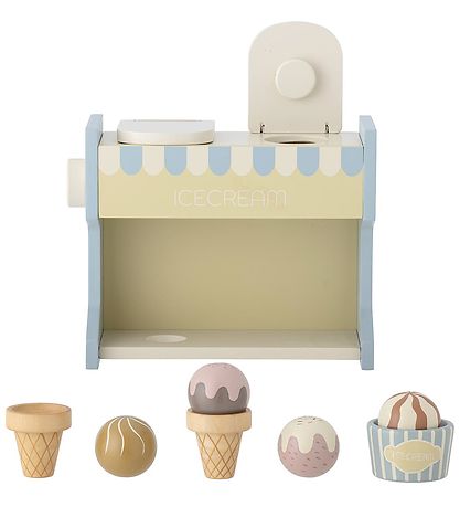 Bloomingville Mini Ice Cream Shop - Wood - Vallie - Blue