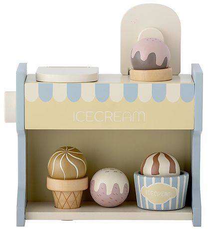 Bloomingville Mini Ice Cream Shop - Wood - Vallie - Blue