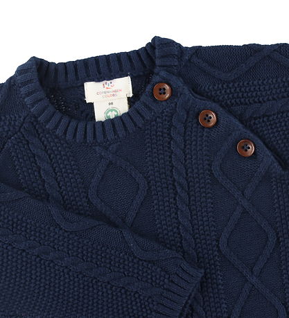 Copenhagen Colors Blouse - Knitted - Navy