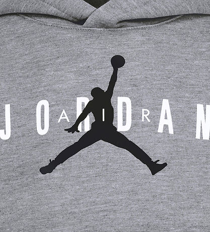 Jordan Sweat Set - Grey Melange w. Logo