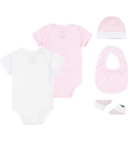 Jordan Gift Box - 5 Parts - Pink/White