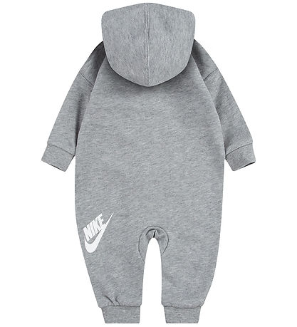 Nike Jumpsuit - Grey Melange w. White