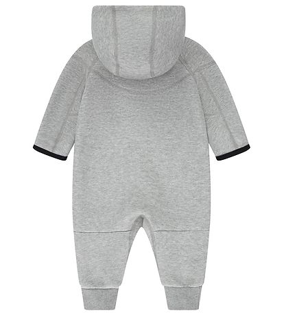 Nike Strampler - Grau Meliert m. Schwarz