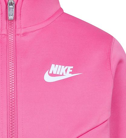 Nike Íþróttagalli - Glaðlyndur Bleikt M. Hvítur